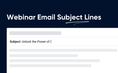 How to write webinar email subject lines that drive higher open rates
